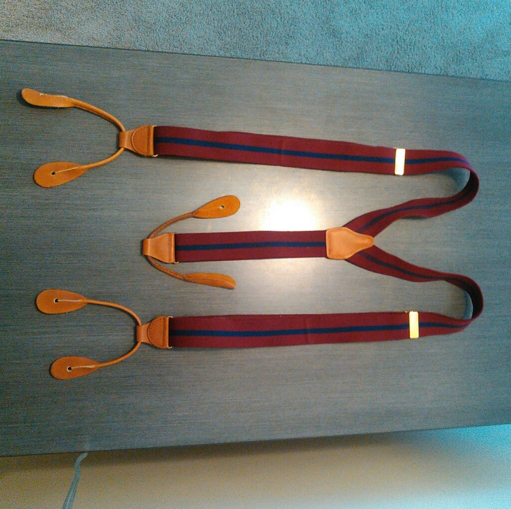 CAS W- Suspenders y shape button tab